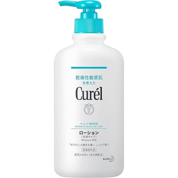 Curél Moisture Lotion – Ceramide Care for Dry & Sensitive Skin [Alcohol-free] (220ml / 410ml / 615ml)