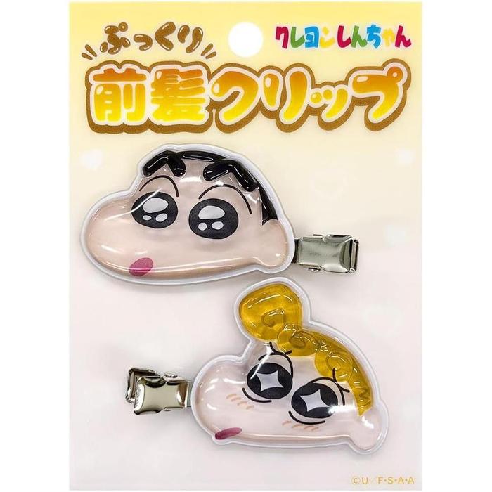 I Planning Crayon Shin-chan 3D Acrylic Hair Clips 2P – 4 Colors