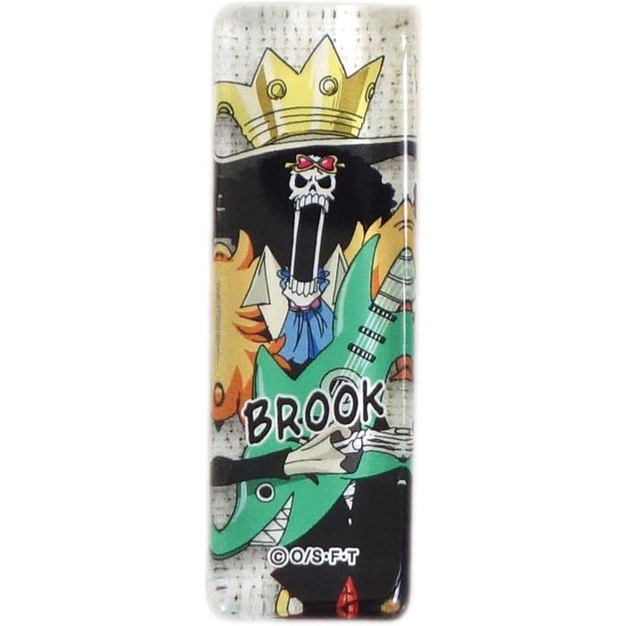 One Piece Straw Hat Pirates Glass Chopstick Rest 2×6 cm – Made in Japan