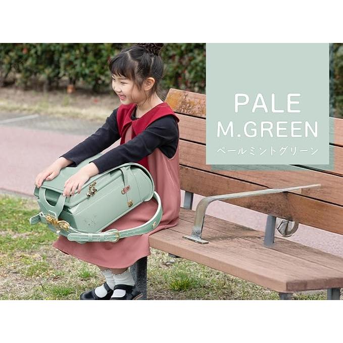 Amant Romantische Blume / Kleine Schleife Japanischer Randoseru Schulrucksack für Mädchen – Perlenfinish, 15L, Ultra Leichtgewicht