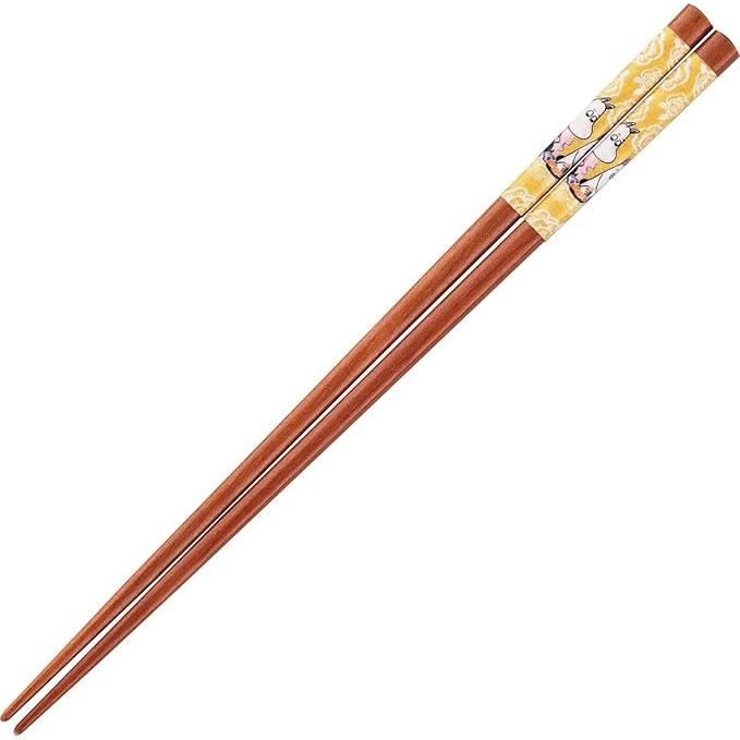Moomin Chopstick Gift Set with Chopstick Rests in Wooden Box