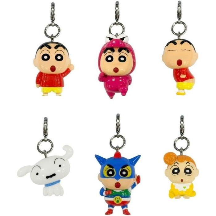 Toman Toys Crayon Shin-chan Mini Figure Charm – Character Keychain