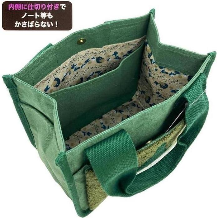 Marushin Mini Bag – Moomin “Moko Moko Green”- Snufkin