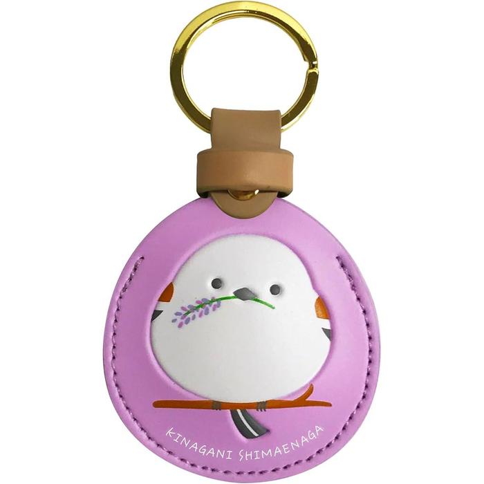 Kinagani Shimaenaga PU Leather AirTag Case