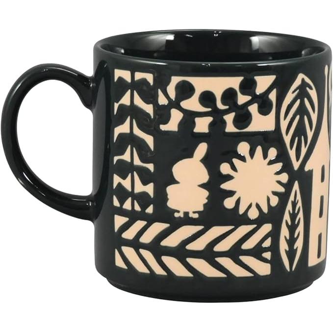 Moomin Ceramic Mug with Wooden Coaster – 300 ml | Yamaka Japan