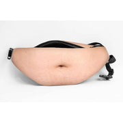 Funny Beer Belly Waist Bag – Realistic Fake Belly Fanny Pack, Large Capacity