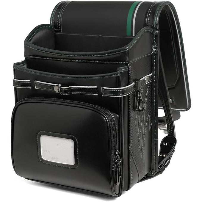 Mochila Escolar Randoseru Amant STYLISH CARBON para Niños – 15L, Ligera