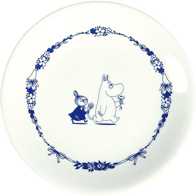 World Create Hasami Ware Moomin & Little My Plate 17.2cm – Made in Japan