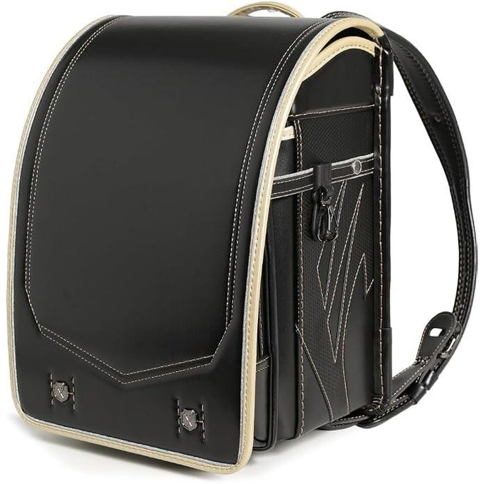 Mochila Escolar Randoseru Amant STYLISH CARBON para Niños – 15L, Ligera