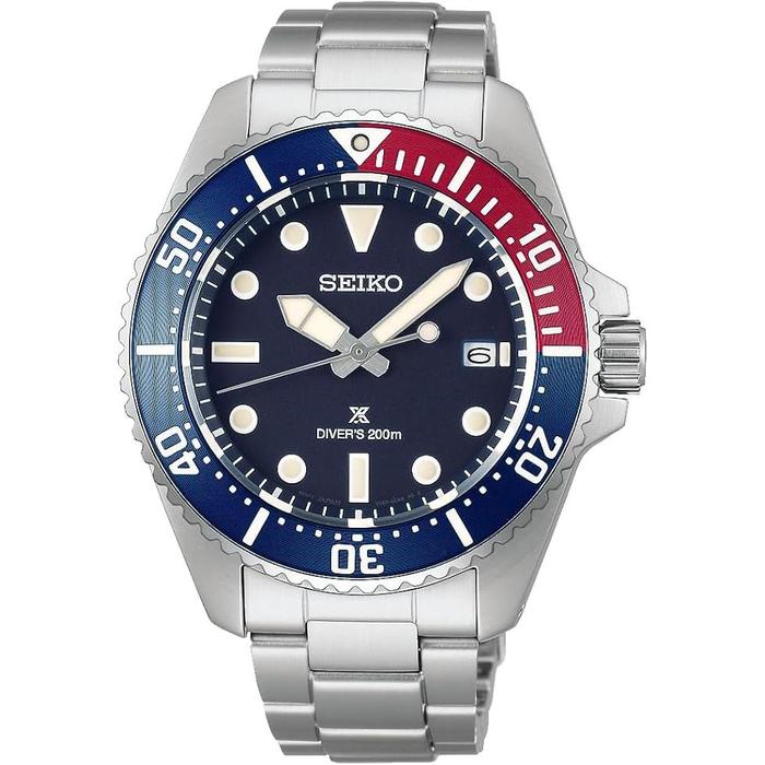 Seiko Prospex SBDJ061 / SBDJ063 / SBDJ065 Solar Diver Watch – 200m Sapphire Stainless Steel