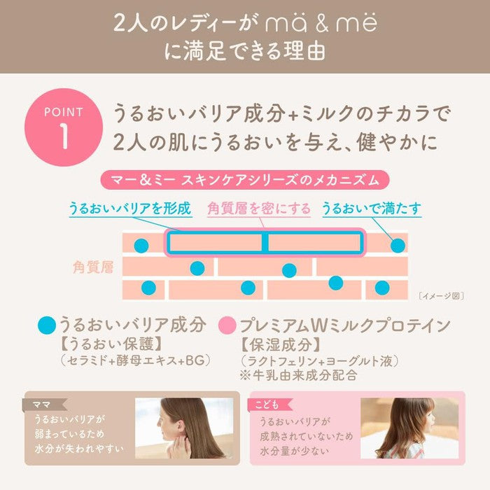 MA&ME LATTE BODY MILK TREATMENT - Body milk based on milk proteins and ceramide 310ml [With alcohol]