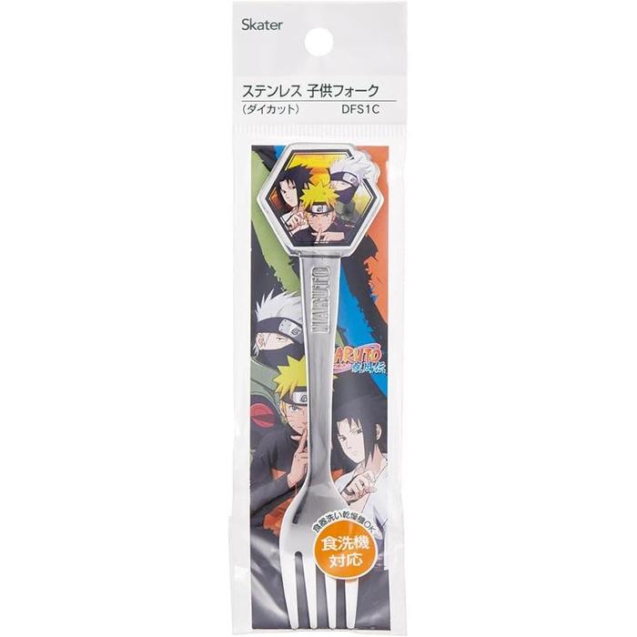 Skater Stainless Steel 3D Die-Cut Fork for Kids – NARUTO
