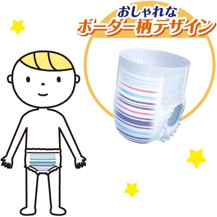 GOO.N Night Junior Pants Super BIG – Night pants 110–140 cm (15–35 kg) 14 pcs