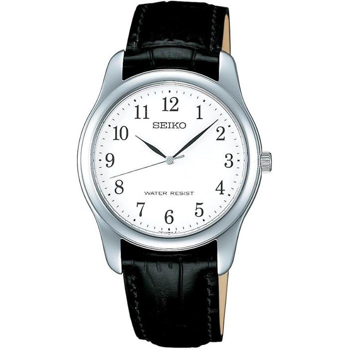 Seiko Selection SCXP031 / SCXP032 / SCXP033 Men’s Quartz Watch – Minimalist Design Leather Strap