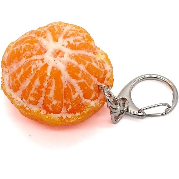 Japanese Food Sample Keychain – Whole Mandarin Orange