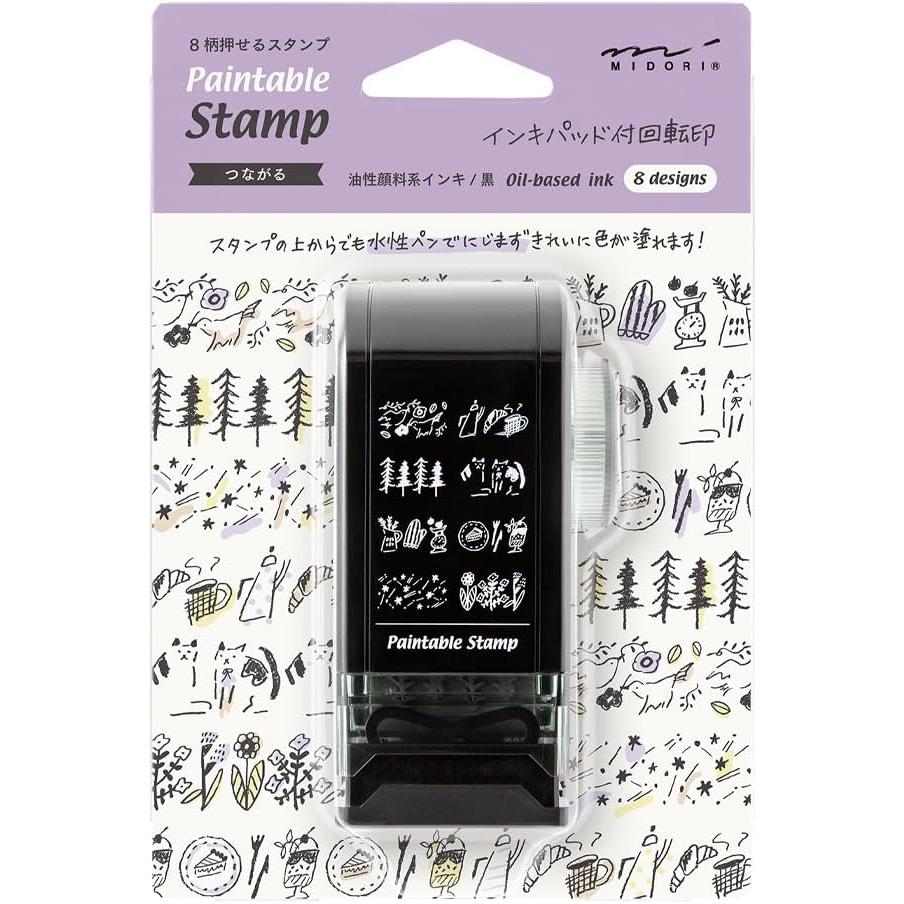 Midori Rotary Stempel – Decoratieve Draai Stempel