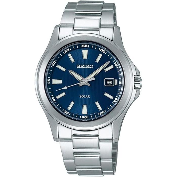 Seiko Selection SBPN071 Solar Watch – Blue Dial Stainless Steel Men’s Watch