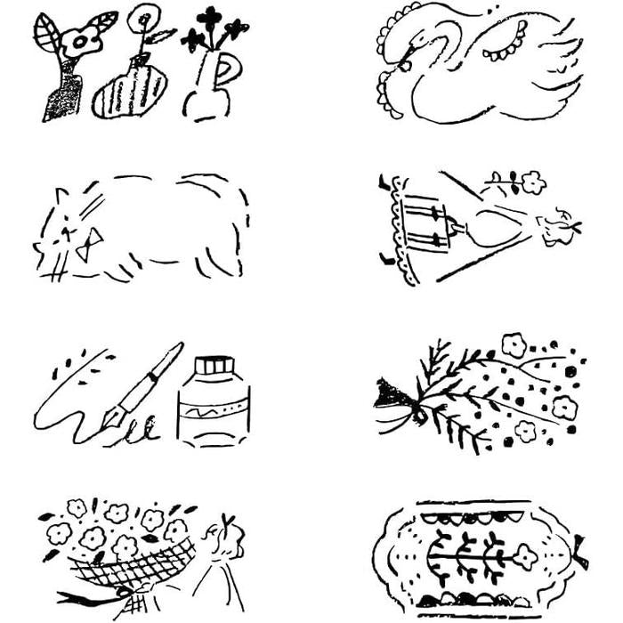 Midori Rotary Stamp – Decorative Dial Stamp