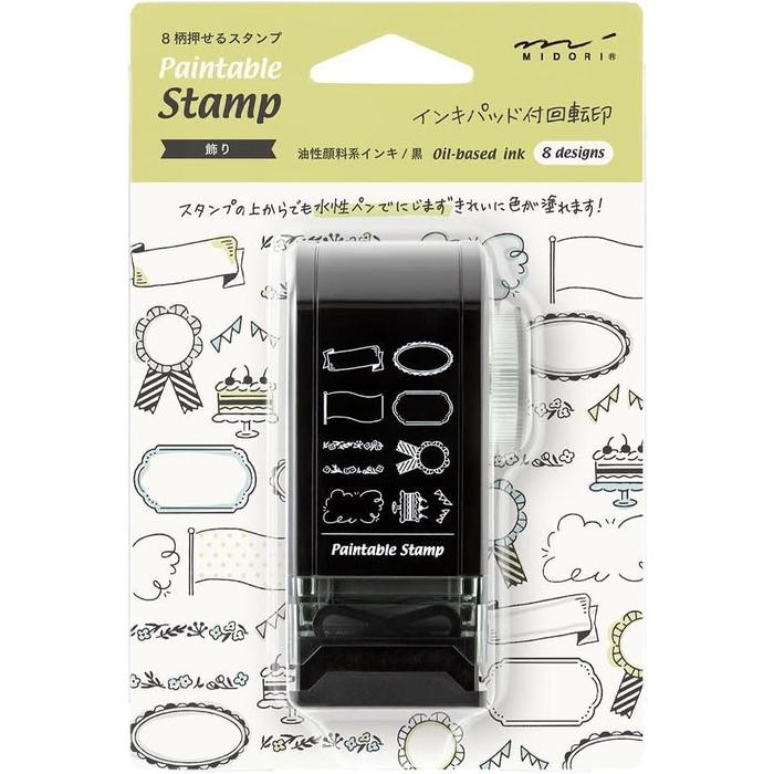 Midori Rotary Stamp – Decorative Dial Stamp