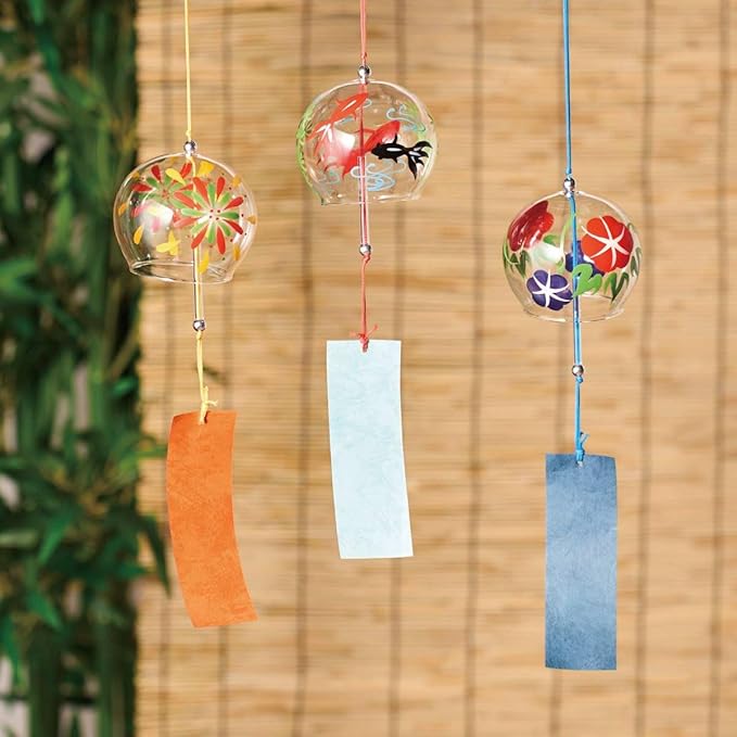 Edo Glass Wind Chime – Morning Glory Design