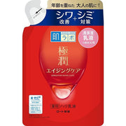 [Refill] Hada Labo Gokujyun Aging Care - Antiaging firming milk for face 140ml [Alcohol-free]