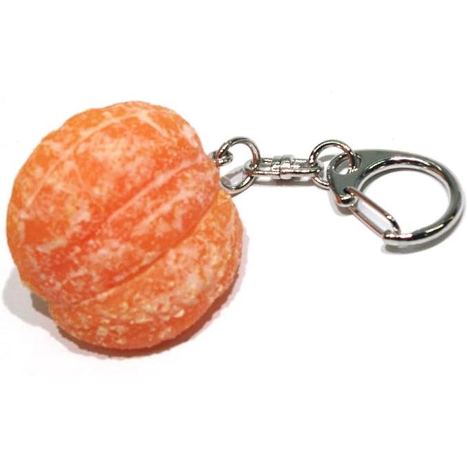 Japanese Food Sample Keychain – Peeled Mandarin Orange