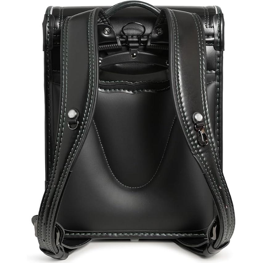 Mochila Escolar Randoseru Amant STYLISH CARBON para Niños – 15L, Ligera