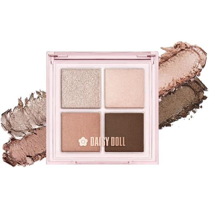 DAISY DOLL by MARY QUANT Eye Shadow – Moist, High-Brightness Gradient Palette [Alcohol-free]