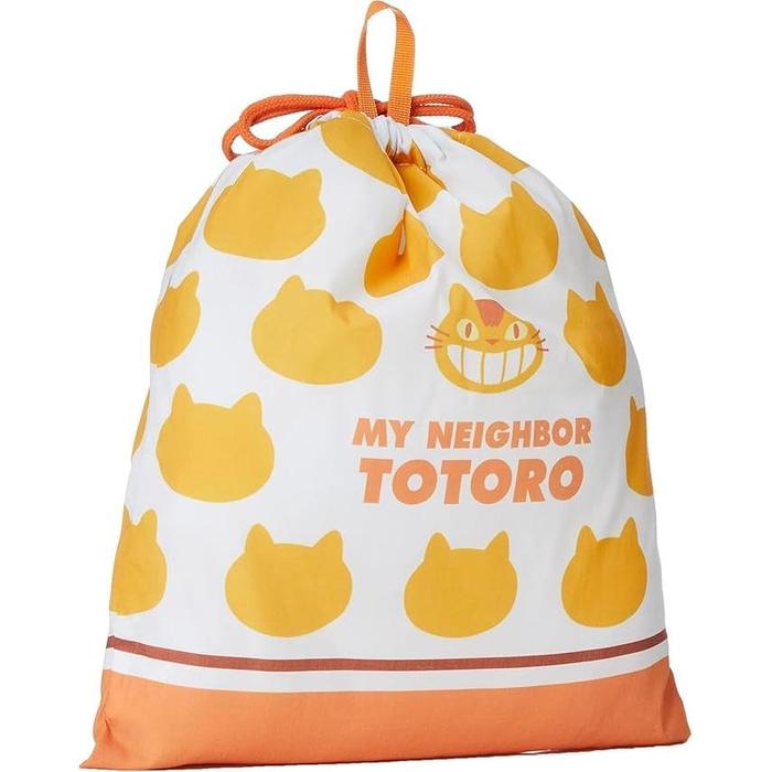 Marushin Totoro Drawstring Bag L – My Neighbor Totoro Large Pouch Antibacterial