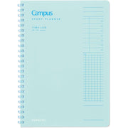 Kokuyo Campus Time Log Studieplanner – A5 / B5 Zachte Ring Studie Notitieboek