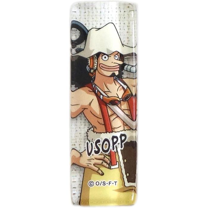 One Piece Straw Hat Pirates Glass Chopstick Rest 2×6 cm – Made in Japan