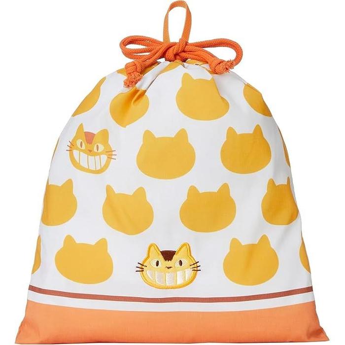 Marushin Totoro Drawstring Bag L – My Neighbor Totoro Large Pouch Antibacterial