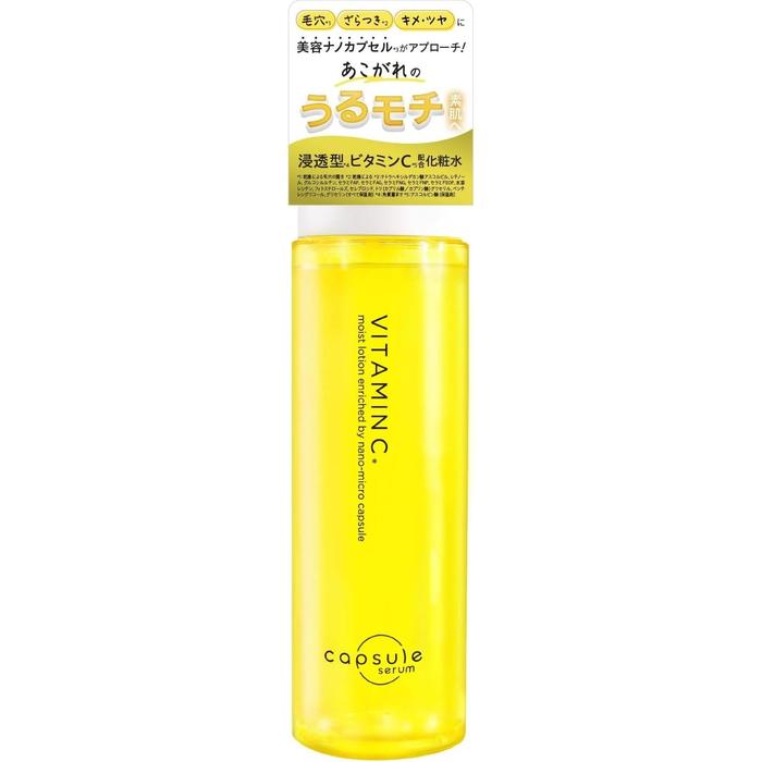 CAPSULE SERUM Vitamin C & Niacinamide 3% Blend Toner with CICA, Ceramides & Hyaluronic Acid 200ml [Alcohol-free]