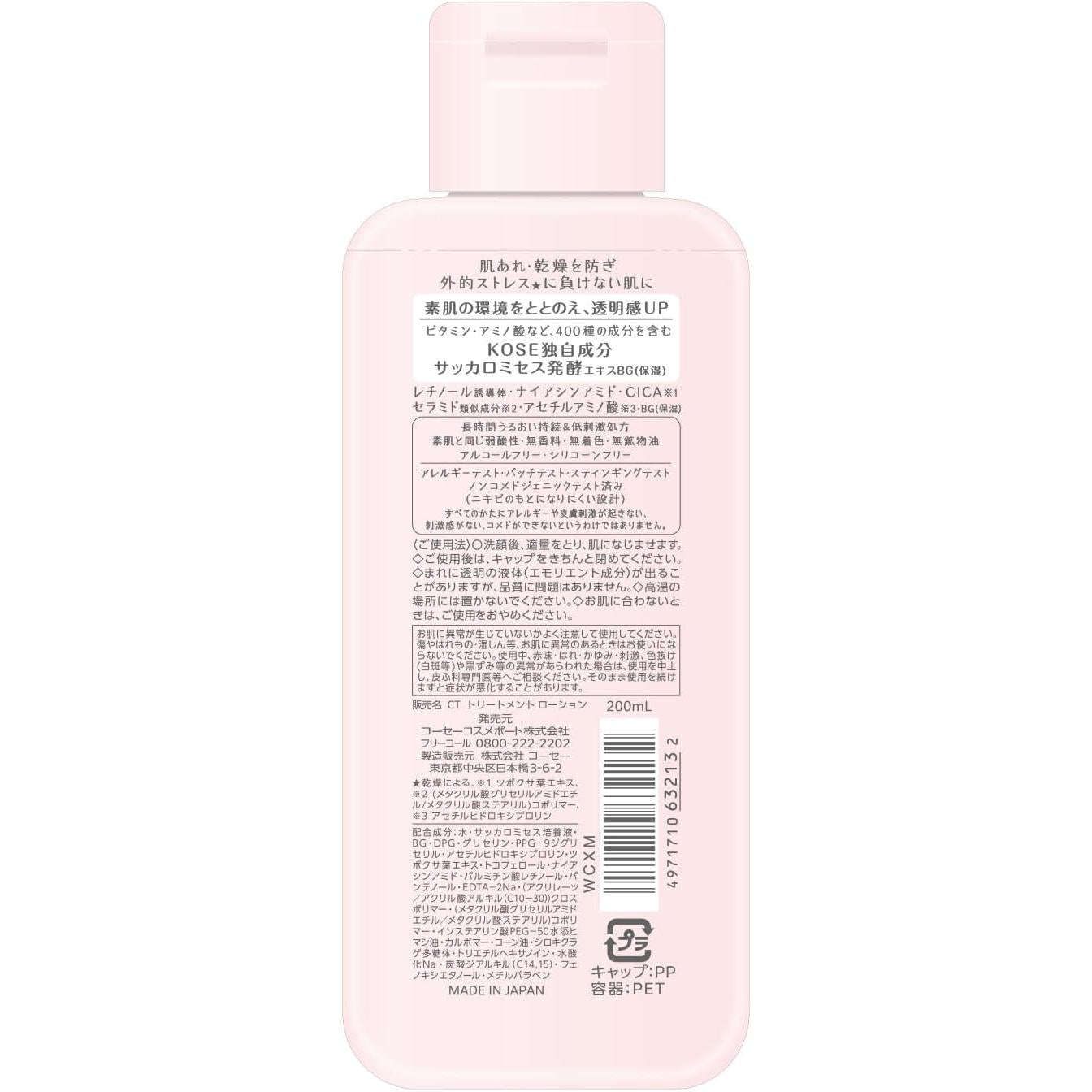 Clear Turn Gomenne Suhada Lotion 200 mL – Fermented Moisturizing Lotion [Alcohol-Free]