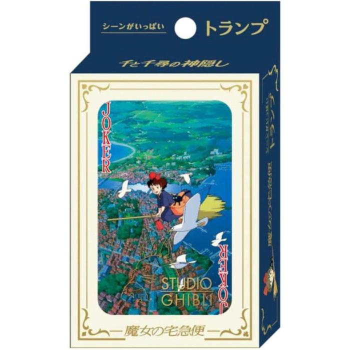 ENSKY Studio Ghibli “Kiki’s Delivery Service” Scene Collection Playing Cards | Made in Japan