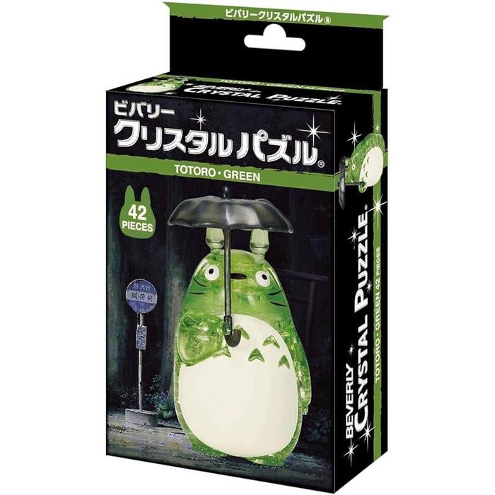 Beverly Studio Ghibli My Neighbor Totoro 3D Crystal Puzzle (Green) 42 Pieces