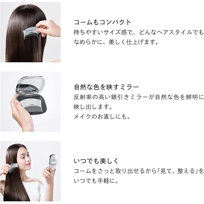 ReFa MARQUISE COMPACT Comb and Mirror Set with Magnetic Case