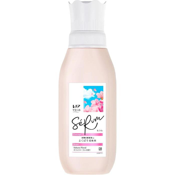 Lenor Reset Serum Fabric Softener Sakura Floral 475 mL