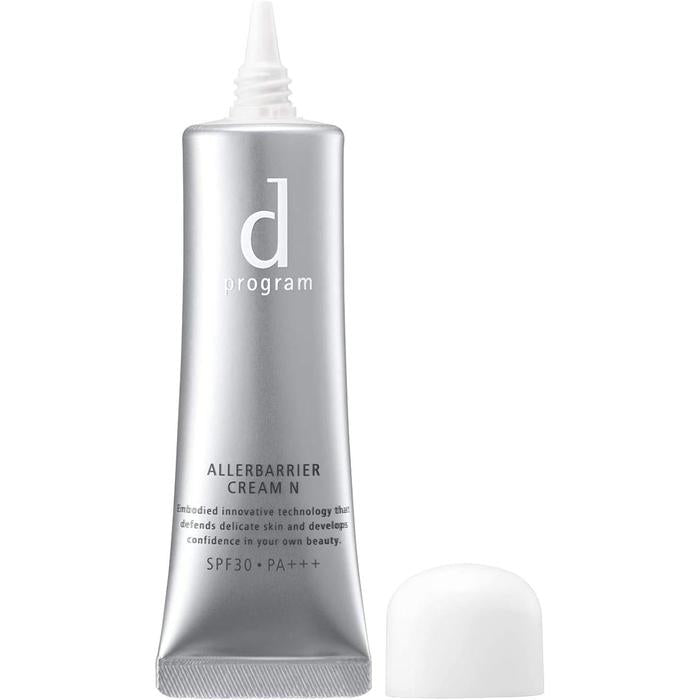 d program Allergy Barrier Cream N [Quasi-Drug] | 35 g | Fragrance-Free Sunscreen Cream for Sensitive Skin [Alcohol-free]