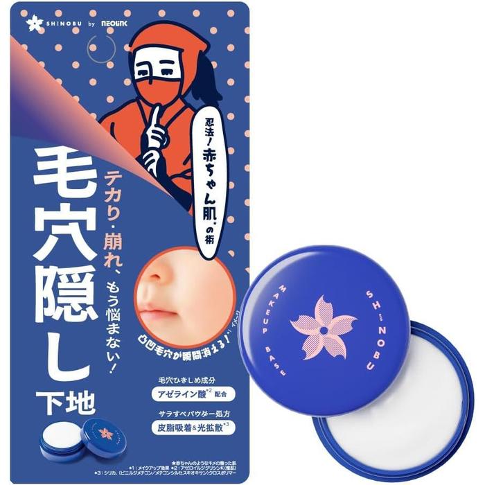NEOLINK SHINOBU Pore-Blurring Primer – Shine & Makeup-Hold Base (9 g) (No Alcohol)