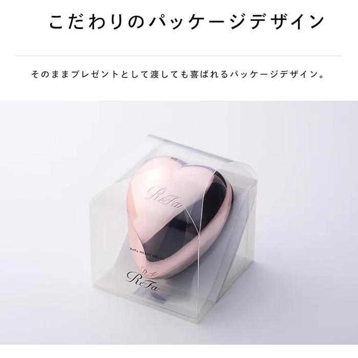 ReFa HEART BRUSH – Japanese Polishing & Detangling Hair Brush