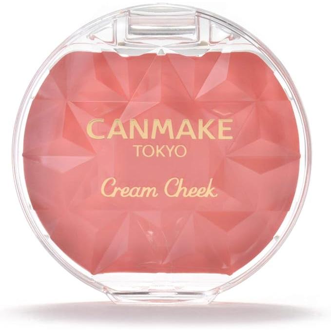 CANMAKE Cream Cheek – Blendable Cream Blush for a Natural Flush