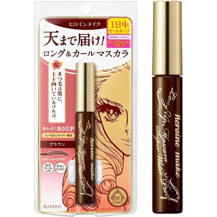 Heroine Make Long Up Mascara Super WP – Waterproof Mascara 6g [Alcohol-free]