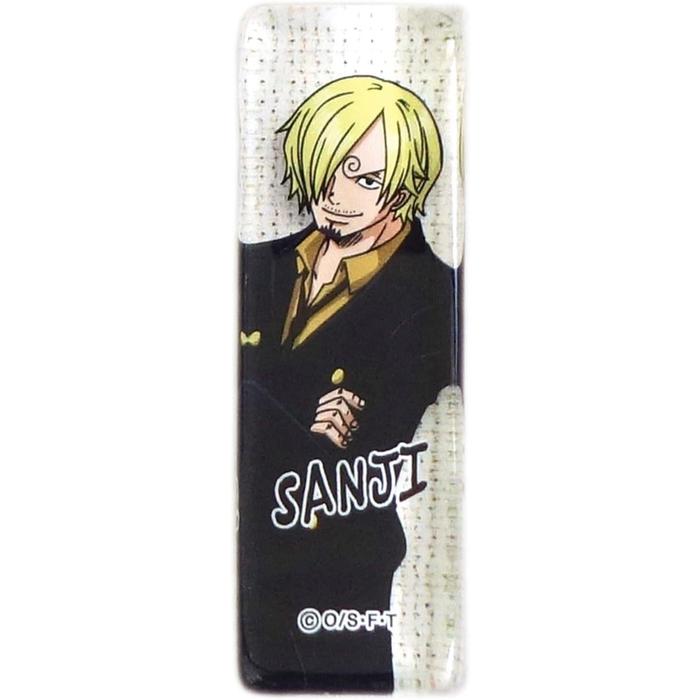 One Piece Straw Hat Pirates Glass Chopstick Rest 2×6 cm – Made in Japan