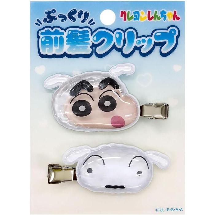 I Planning Crayon Shin-chan 3D Acrylic Hair Clips 2P – 4 Colors