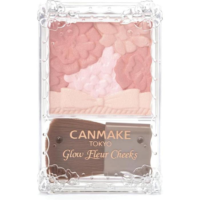 CANMAKE Glow Fleur Cheeks – Luminous Powder Blush Palette