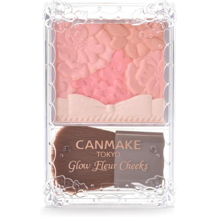 CANMAKE Glow Fleur Cheeks – Luminous Powder Blush Palette