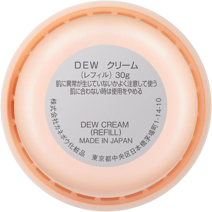 [Refill] DEW Cream – Rich Moisturizing Face Cream for Smooth, Firm Skin 30g [With alcohol]