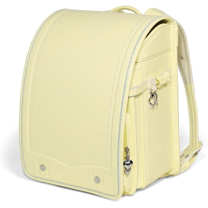 Amant Romantische Blume / Kleine Schleife Japanischer Randoseru Schulrucksack für Mädchen – Perlenfinish, 15L, Ultra Leichtgewicht