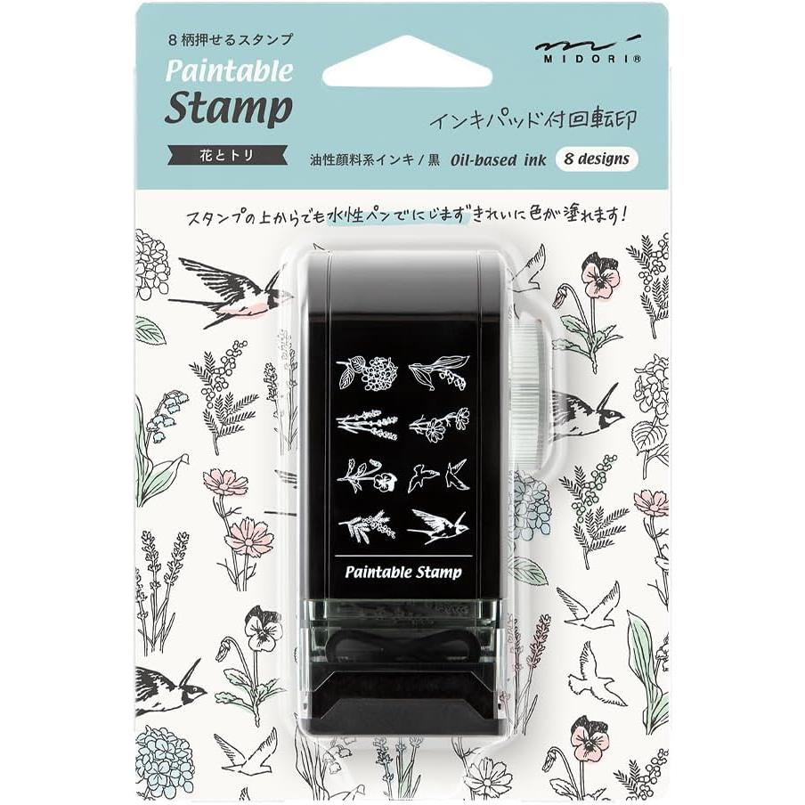 Midori Rotary Stempel – Decoratieve Draai Stempel